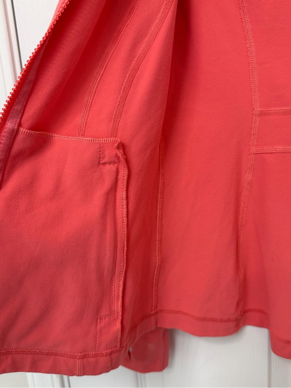 Lululemon Define Jacket Luon Raspberry Cream Size 6 - Picture 11 of 16